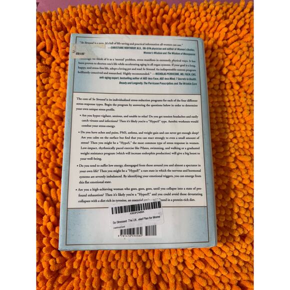 So Stressed: The Ultimate Stress-Relief Plan for Women Hardcover 2009 McClellan - Picture 2 of 4